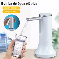 Electric Water Gallon Bottle Pump Automatic Water Dispenser Pump 19 Liters Foldable Desktop Water Bottle Pump H3 Rechargeable