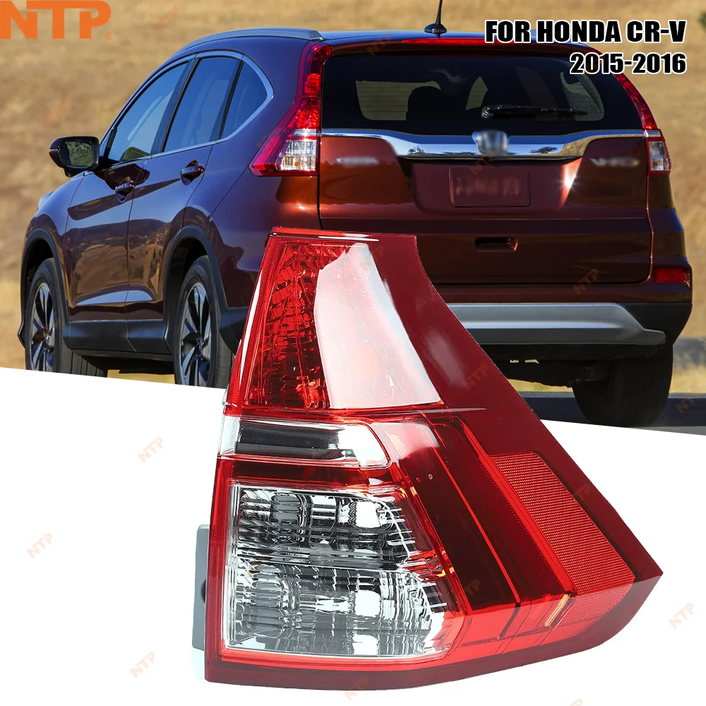

Комплект задних фонарей (левый+правый) для Honda CR-V 2015-2016: светодиодные стоп-сигналы и указатели поворота, полный набор автомобильных световых аксессуаров