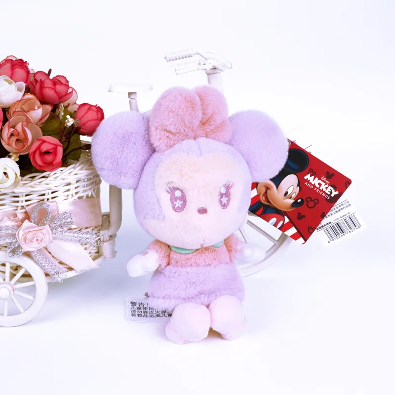 LLavero de juguete de muñeco de peluche de la serie Disney Mickey Mouse Dream, colgante de mochila elegante a la moda, decoraciones colgantes, regalos para niños