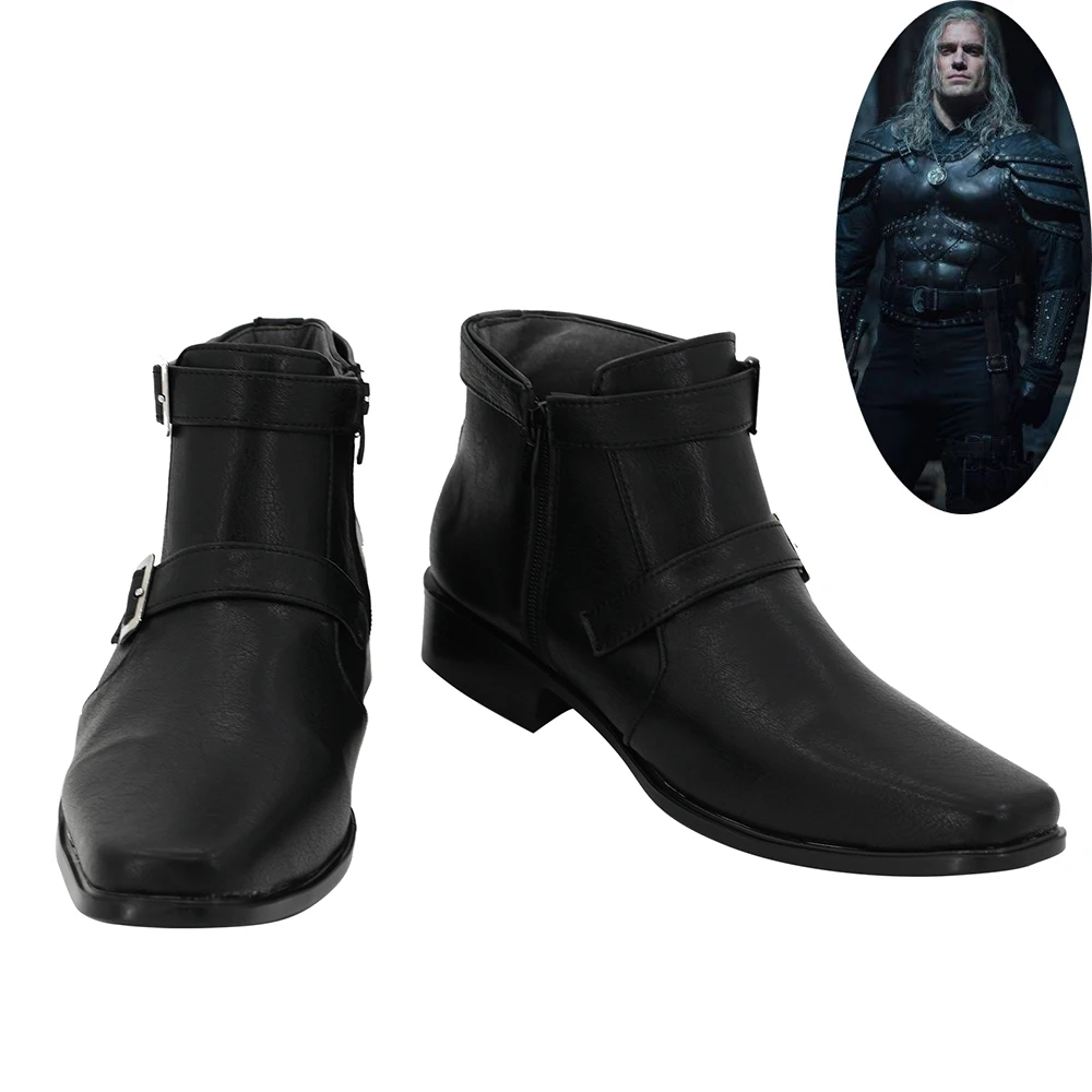 Botas de Cosplay The Witcher 3 Geralt of Rivia para hombre