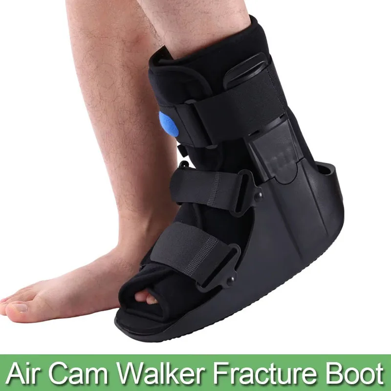 1Pcs Short Air Walking Fracture Boot, Medical Inflatable Orthotic Boot for Broken Foot Fractures Sprains and Ankle Injuries