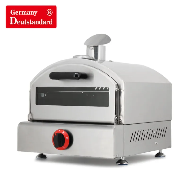 Horno: Horno de Gas Comercial de Gran Capacidad para el Hogar, para Hornear Pizza, Hornear Tartas, Horno con Calentamiento a Gas