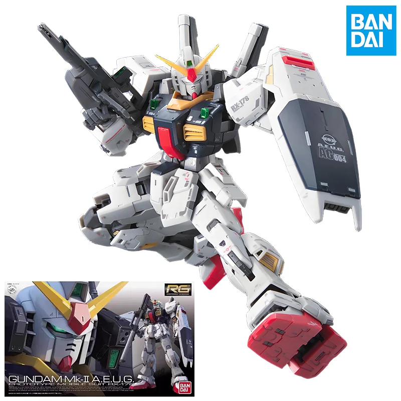 

Оригинальный комплект модели Bandai Gundam RG 1/144 GUNDAM MK-II A.E.U.G, экшн-фигурка, сборная модель, игрушки, коллекционная модель, украшения