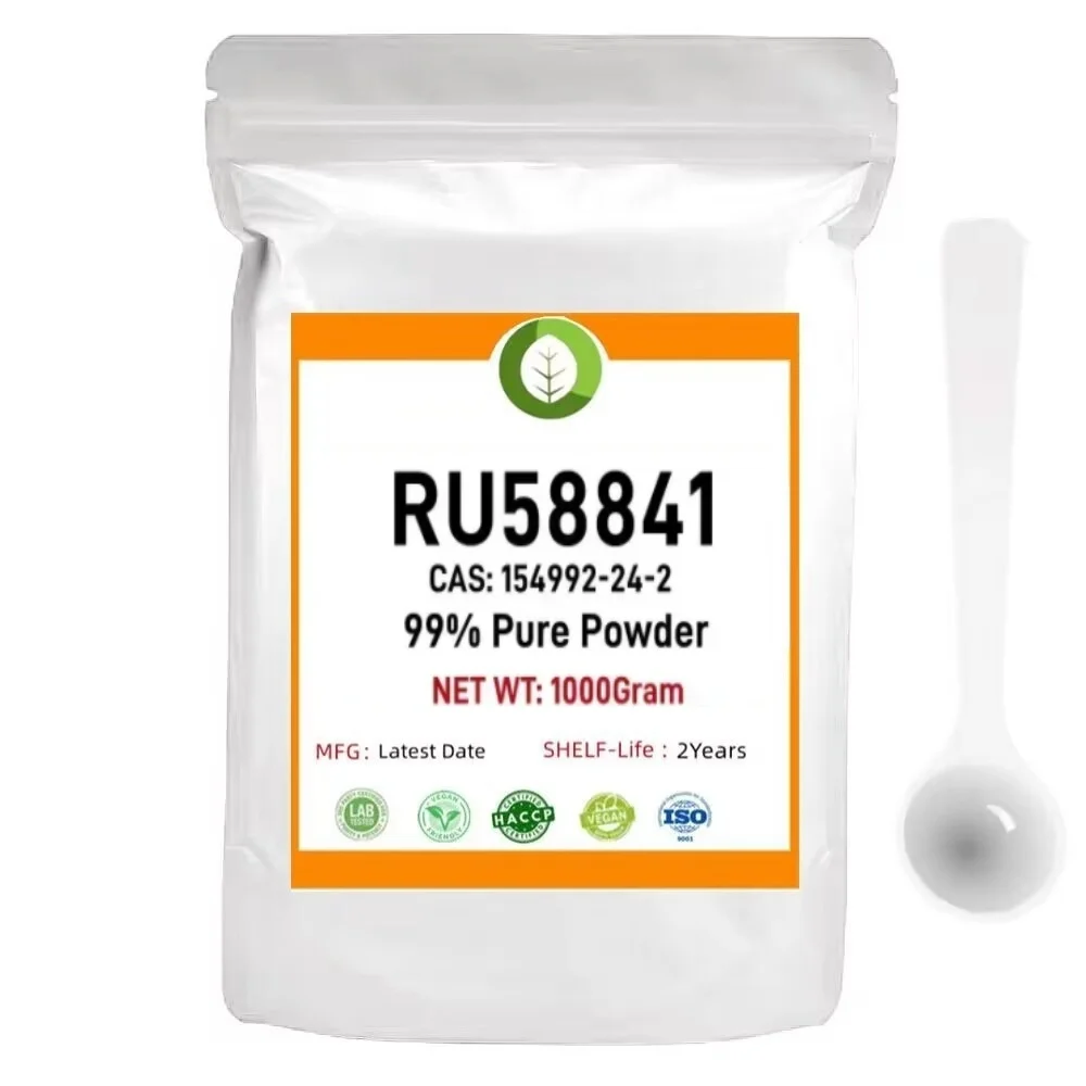 Hot Sale 99% Ru58841 Powder Psk3841 Hmr3841helps Hair Grow Prevent Hair Loss, 50g-1000g Free Shipping