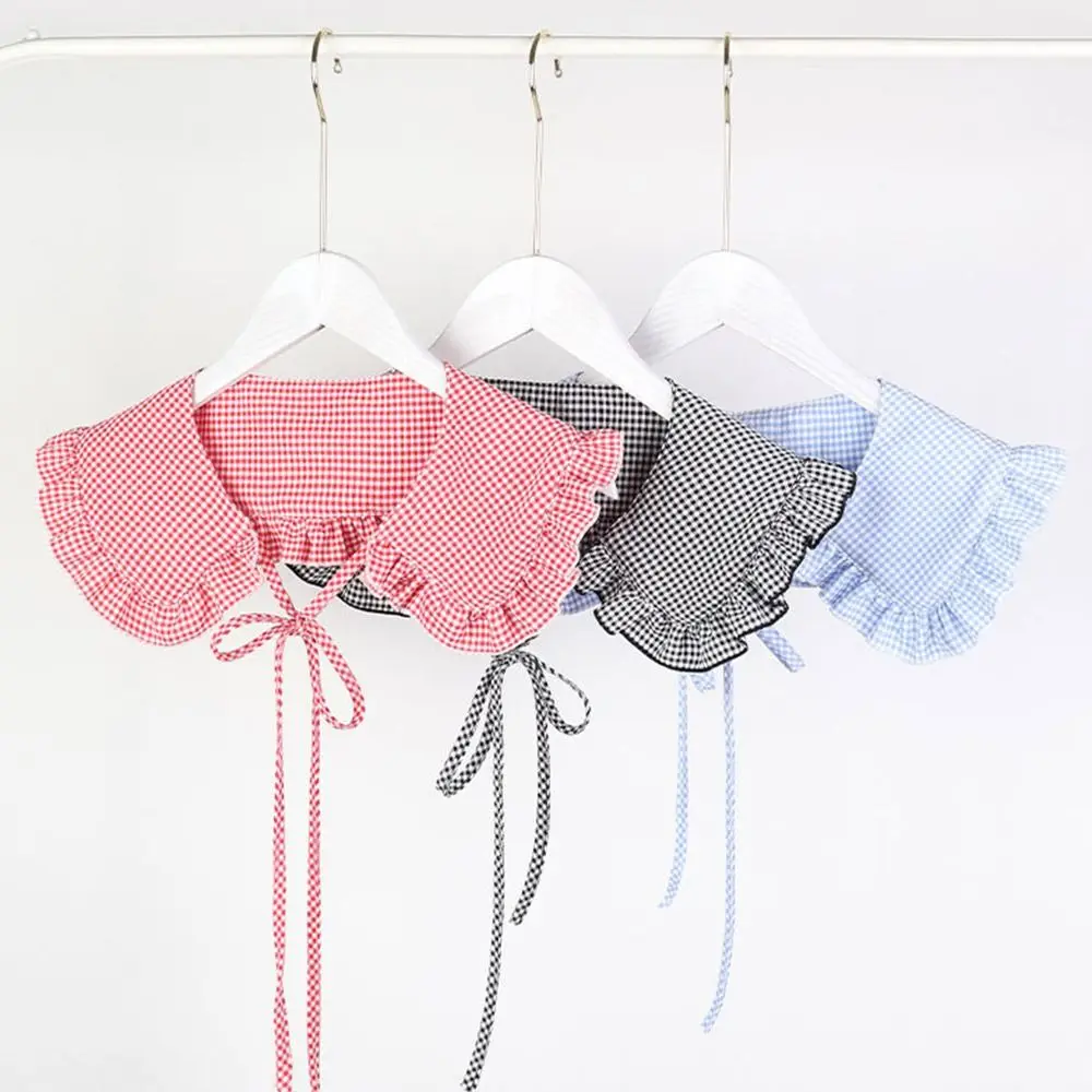 

Fashion Polyester Shirt Fake Collar Detachable Classic Lapel Vintage Women Clothes Accessories