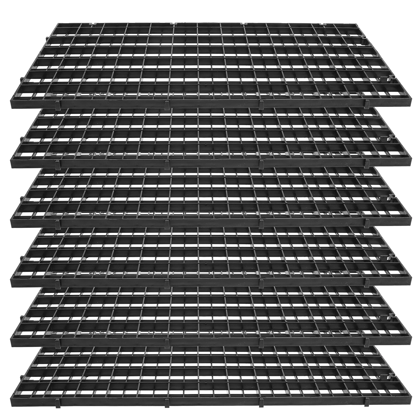

6Pcs Fish Tank Isolation Divider Plastic Filter Grid Plate Aquarium Net Holder Separation Board for Aquarium Fish Tank Supplies