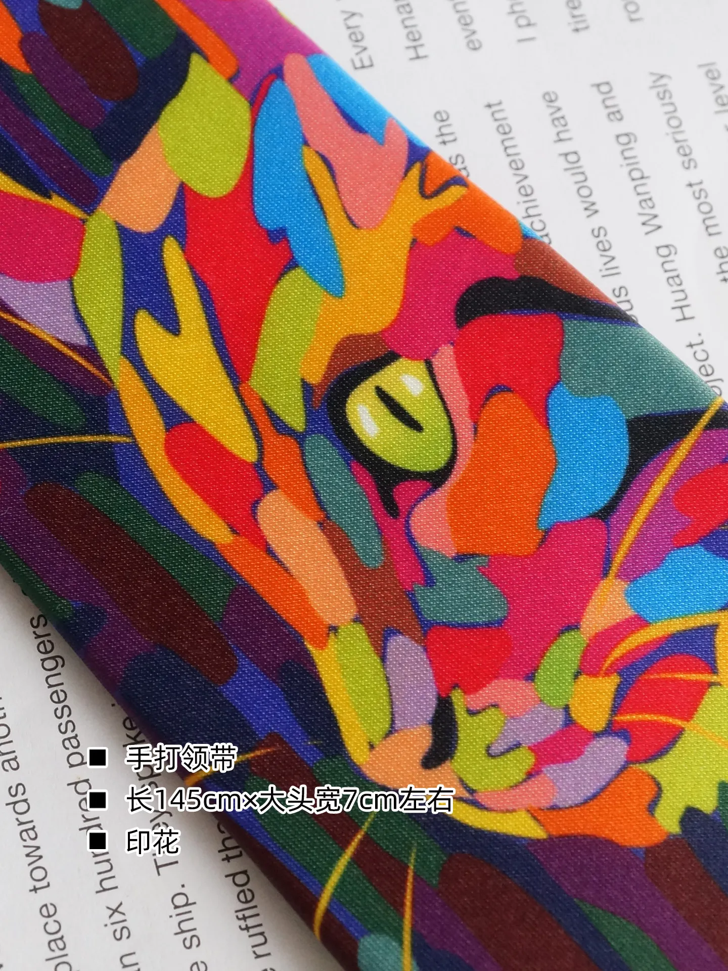 Printing Hand-tied Personality Publicity Necktie Literary and Artistic Young Students Nektie Fashionable  Tie