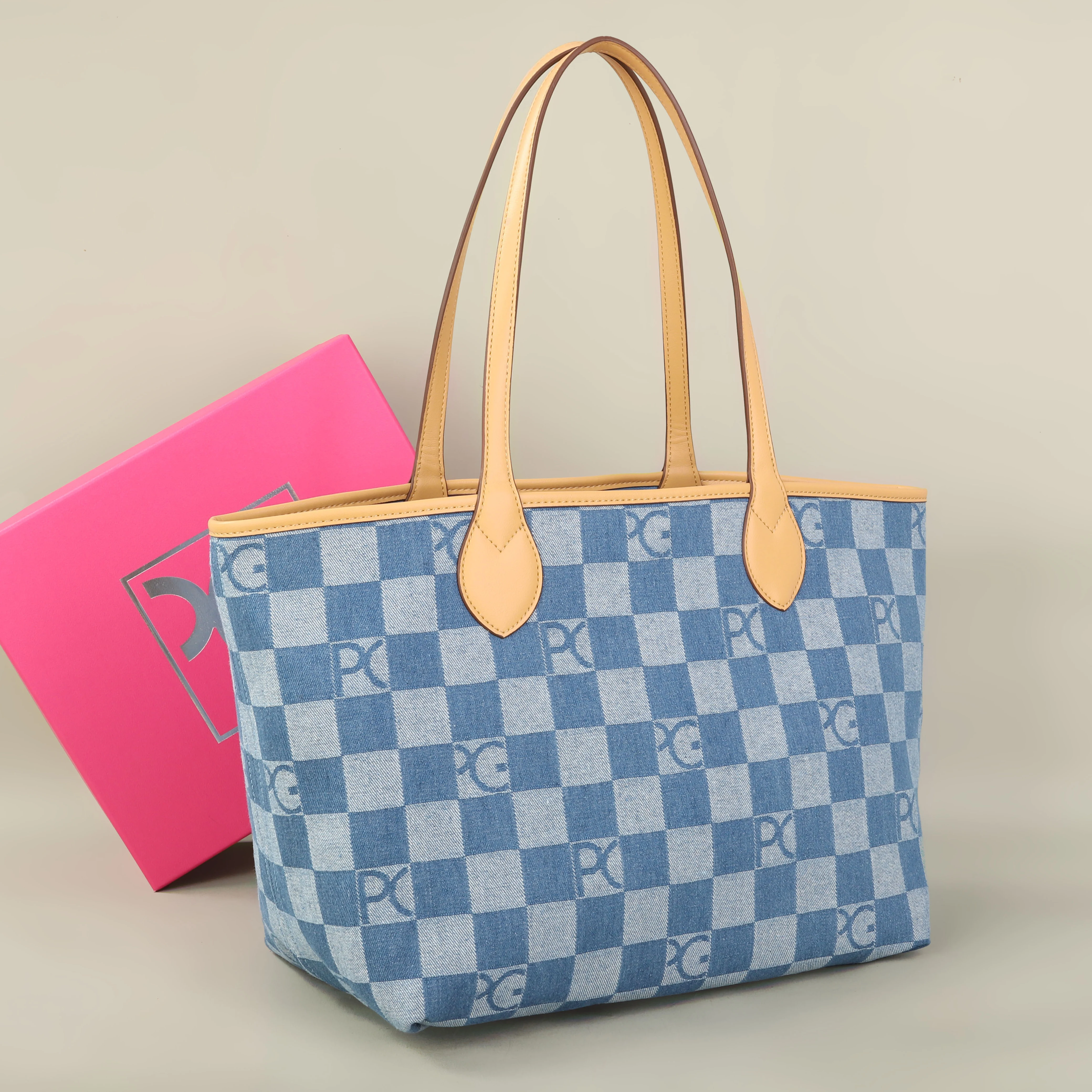 PG Damen-Tragetasche, Schlichte Doppelseitige Mutter-Kind-Tasche mit Großer Kapazität, Lässige Handtasche, Einkaufstasche – Detail 16