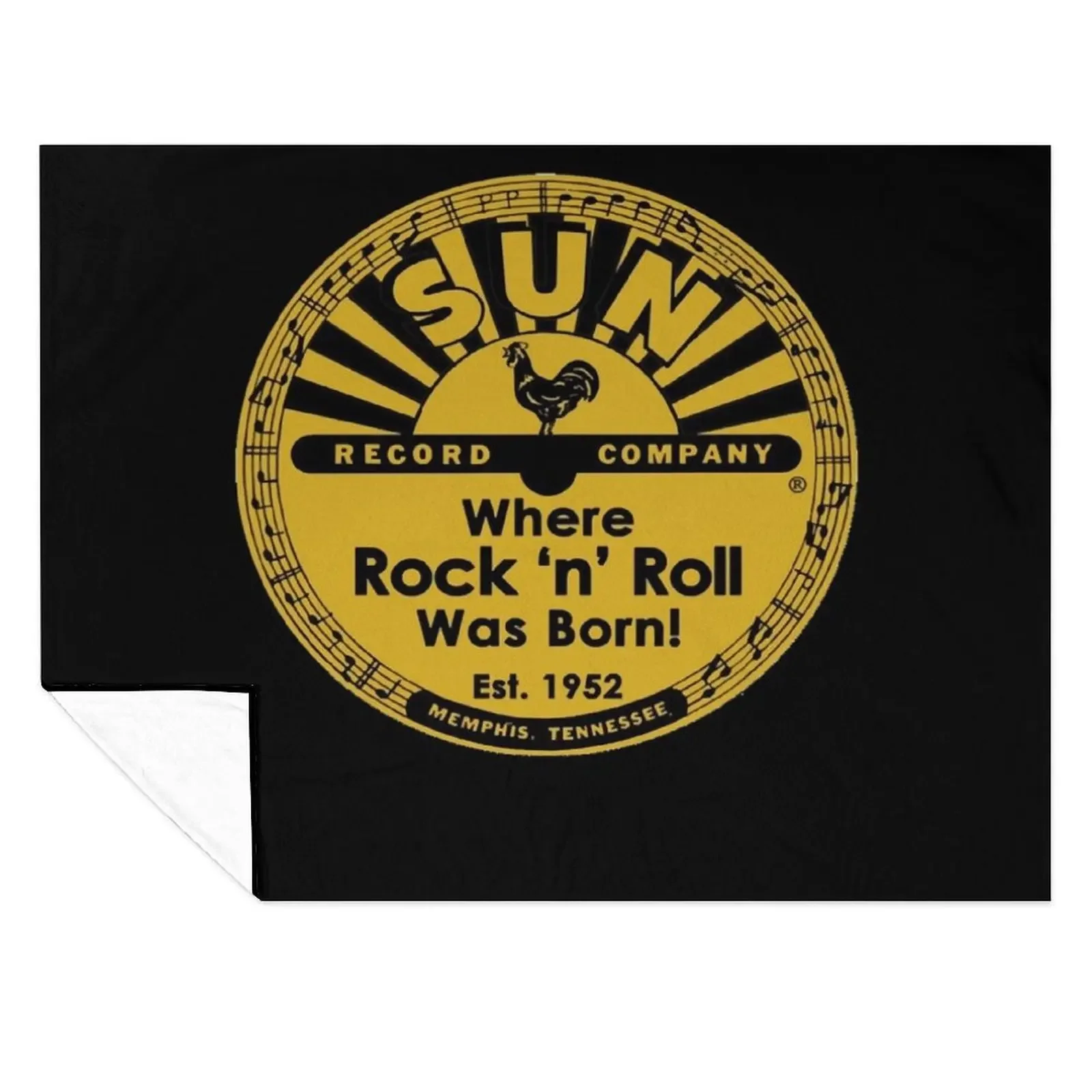 

BEST SELLING Sun Records Logo Throw Blanket decorative Travel sofa bed Beach Blankets