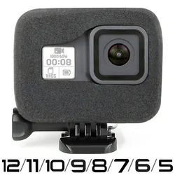 Go Pro Windslayer Windshield Sponge Foam Case Wind Noise Reduction Cover For Gopro Hero 12 9 7 Camera Accessories