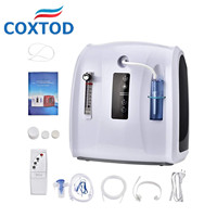 Oxygen Concentrator 1-6L/Min Adjustable Oxygen Generator Machine For Pregnant Woman Elder Use Remote Control 90%±3% High Purity