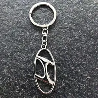 For Hyundai Metal Car Key Rings Keychain Pendant Elantra Accent IX25 I30 I10 I40 Getz Venue Ioniq Solaris Creta Auto Accessories