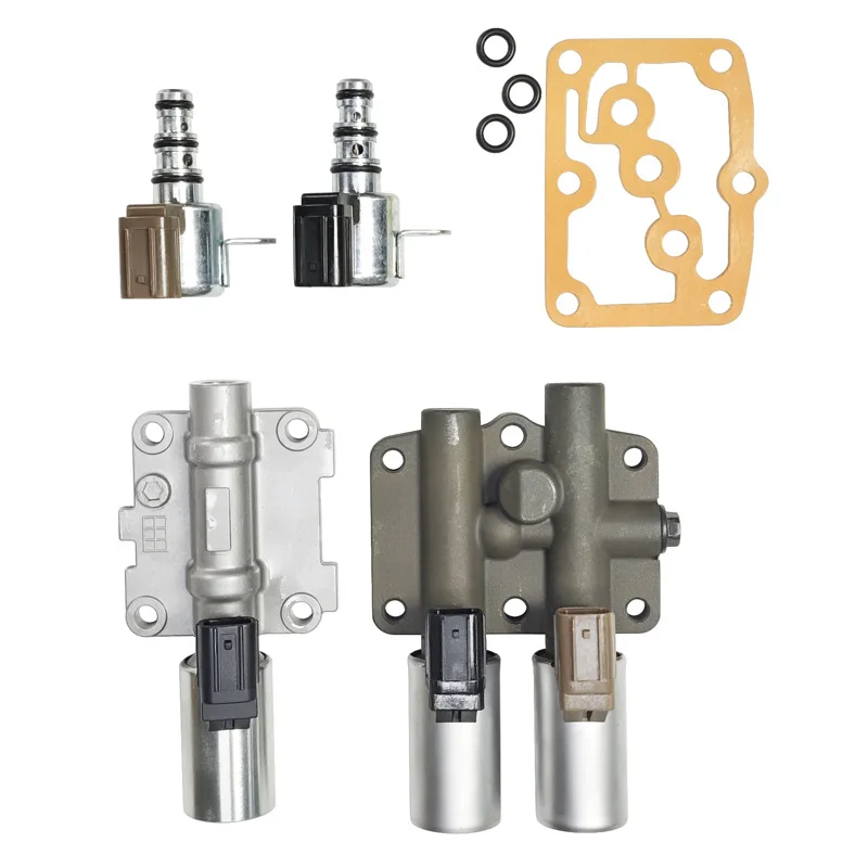 28250-P6H-024 28250-P7W-003 مناسبة لنماذج هوندا صمام الملف اللولبي ناقل الحركة طقم مكون من أربع قطع #5