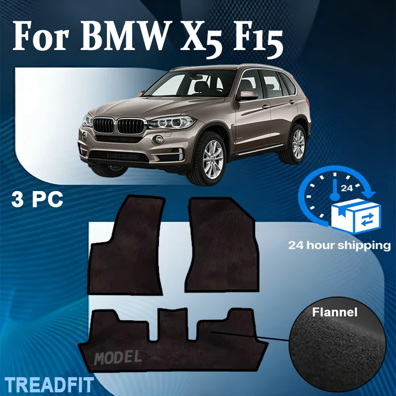 

Nylon Car Floor Mats For BMW X5 F15 2014~2018 Rugs Panel Anti-slip Footpads Carpets Cover Cape Foot Pads Accessories Black