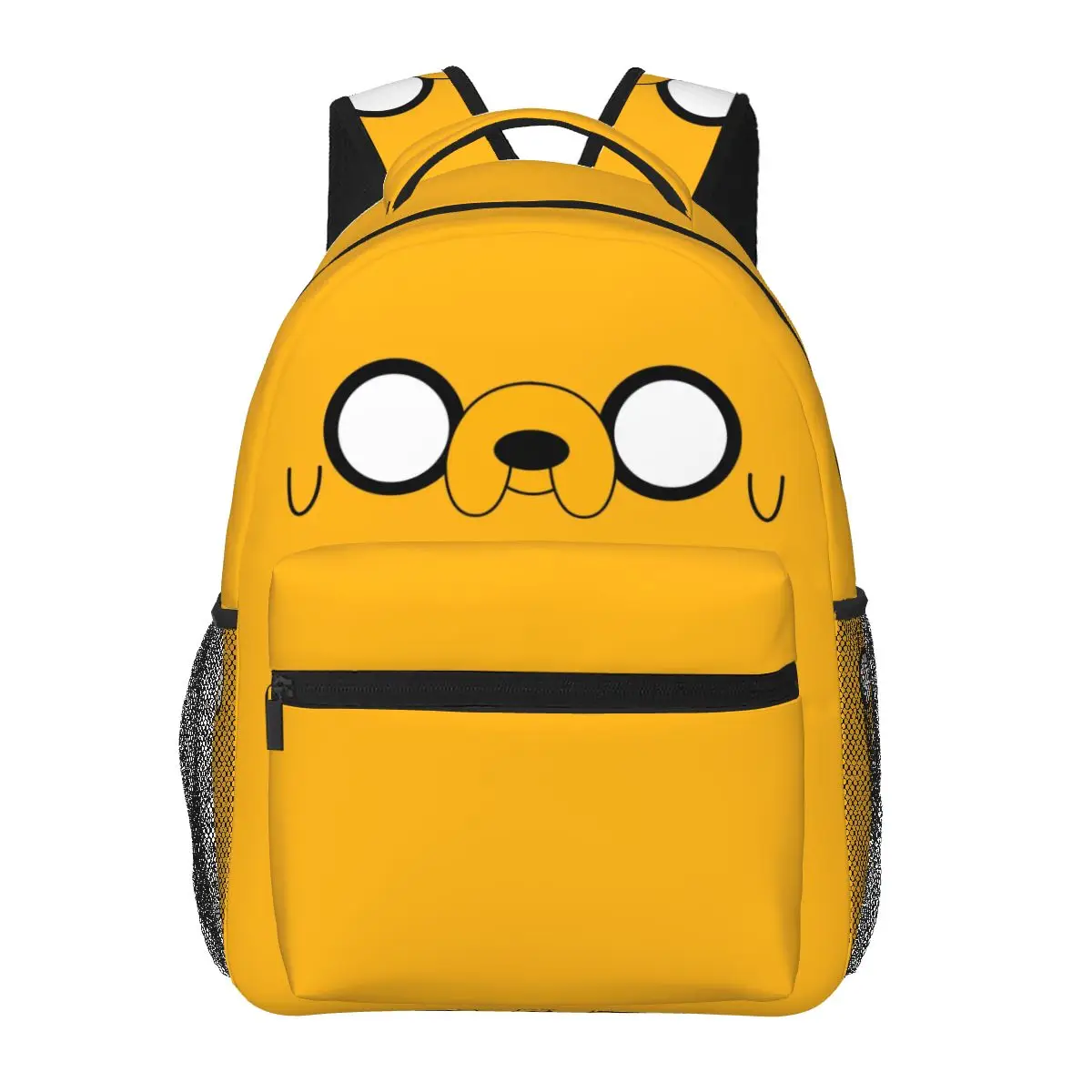 

Adventure Time Jake's Eyes Backpacks Boys Girls Bookbag Students School Bags Cartoon Laptop Rucksack Shoulder Bag Large Capacity