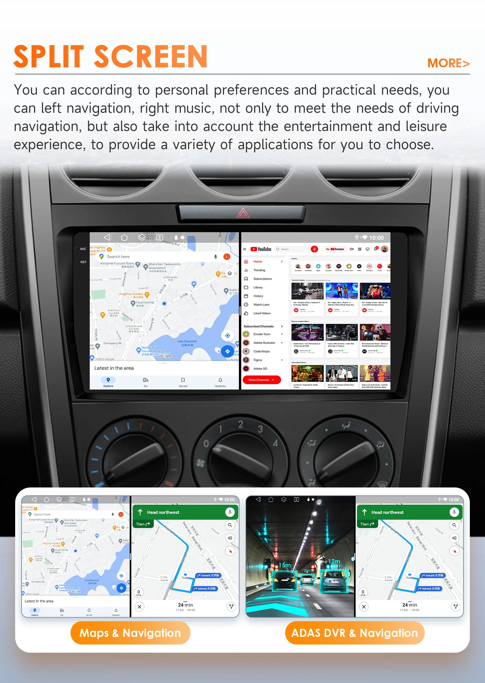 Hizpo 2 DIN Android 14 Auto Radio For Mazda CX-7 CX7 2008 - 2015 Carplay 4G Car Multimedia GPS 2DIN Autoradio Octa Core Navi DSP