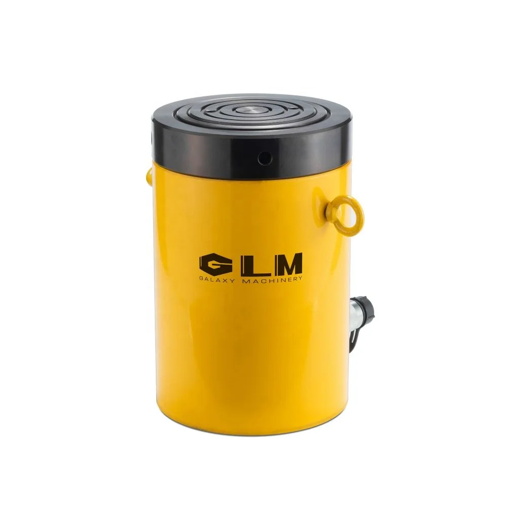 Industrial Stable 700bar High Pressure 500 Ton 50mm Stroke Lock Nut Steady Performance Hydraulic Cylinder Jacks