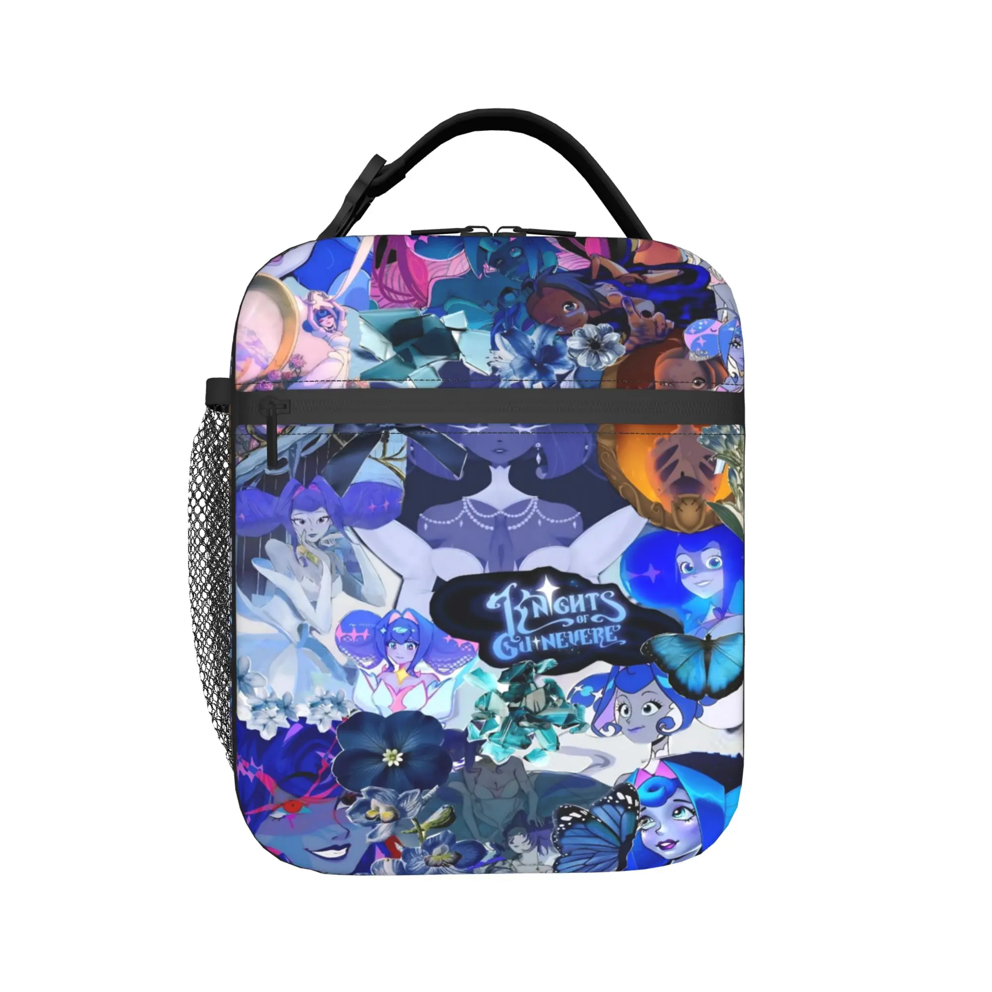 Insulated Lunch Tote Bag K-Knights Of Guinevere Accessories  Lunch Food Box Multifunction Thermal Cooler Lunch Box For School