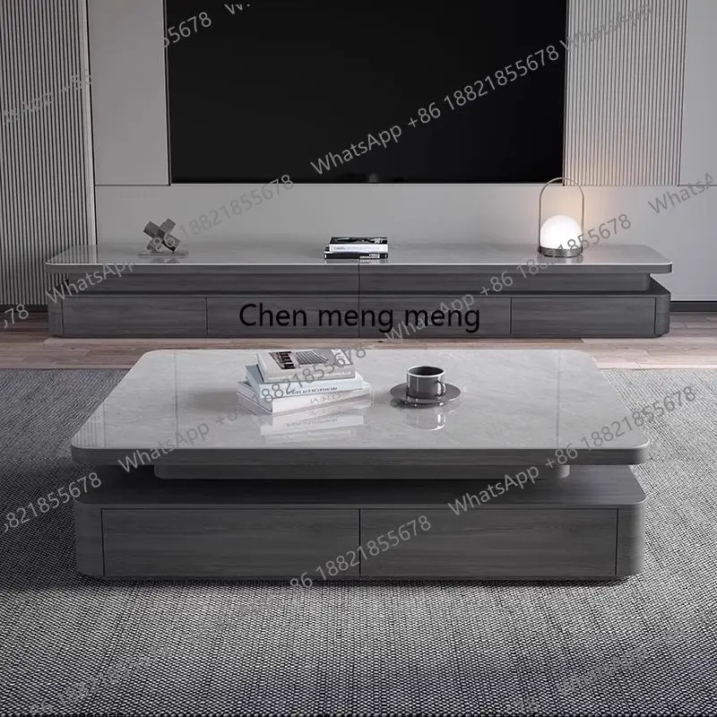 

Italian Minimalist Coffee Table Aesthetic Decoration Modern Nordic Coffee Table Computer Designer Couchtisch Home Furniture