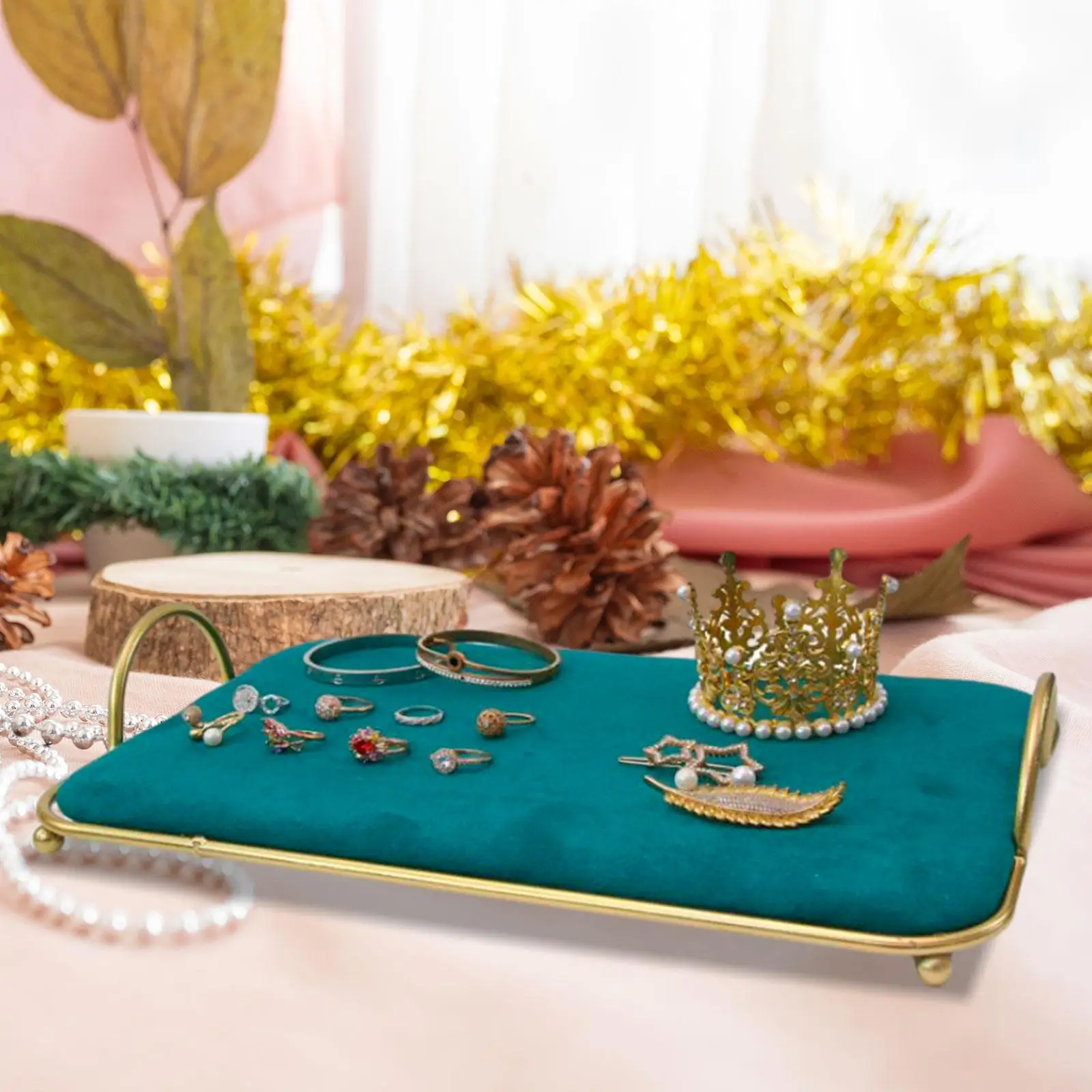 

Органайзер для ювелирных изделий, поднос для демонстрации колец, браслетов, ожерелий, органайзер для реквизита в торговый центр, для прямой трансляции в спальню