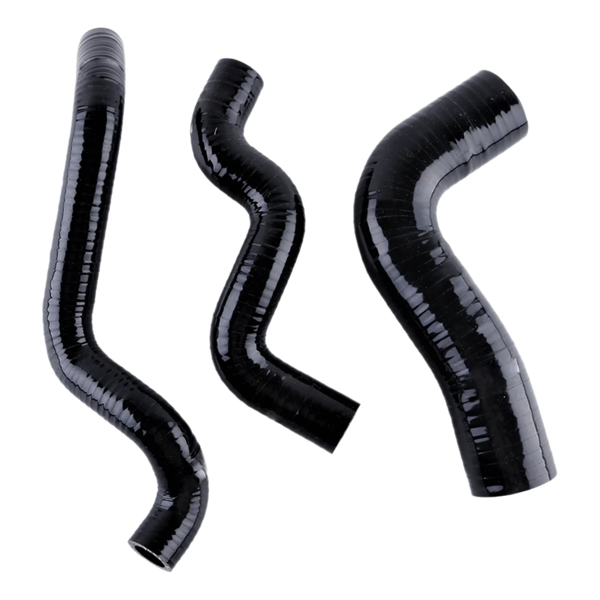 

3PCS 3PLY For 2006-2010 BMW E60 E61 5 Series 525i 525xi 528i 530i Silicone Radiator Coolant Hose Tube Kit
