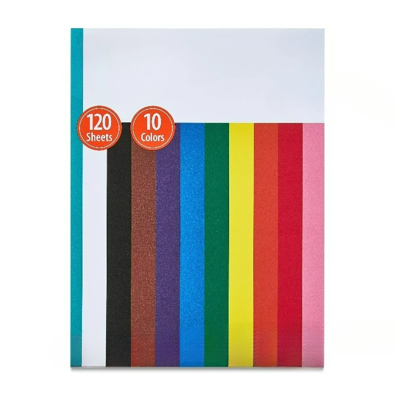 Heavyweight Construction Paper, Assorted Colors, 9 in x 12 in
