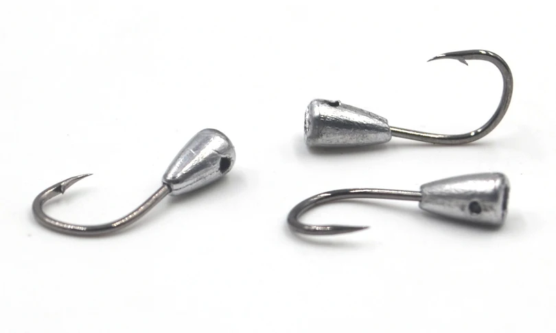 MNFT 20 Chiếc Lật Ngược Thép Gai Lưỡi Câu Cá Trắm Cỏ Carassius Auratus Đầu Jig Fishhook Cá Chép Câu Cá Đầu Móc 1-8 #