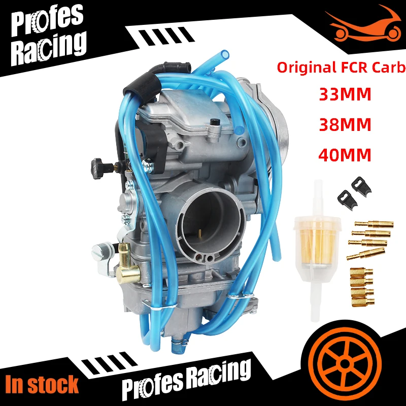 Motorcycle Original FCR33 FCR38 FCR40 Carburetor For Honda CFR 450R For Keihin FCR 33mm 38mm 40mm CFR450 Carburetor