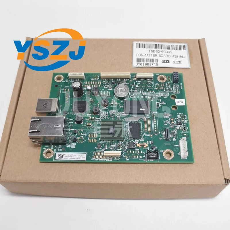 

T6B82-60001 Original Formatter Board logic Mainboard For HP M280 M281 M280NW M281CDW M281FDN M281FDW Logic Mother Board