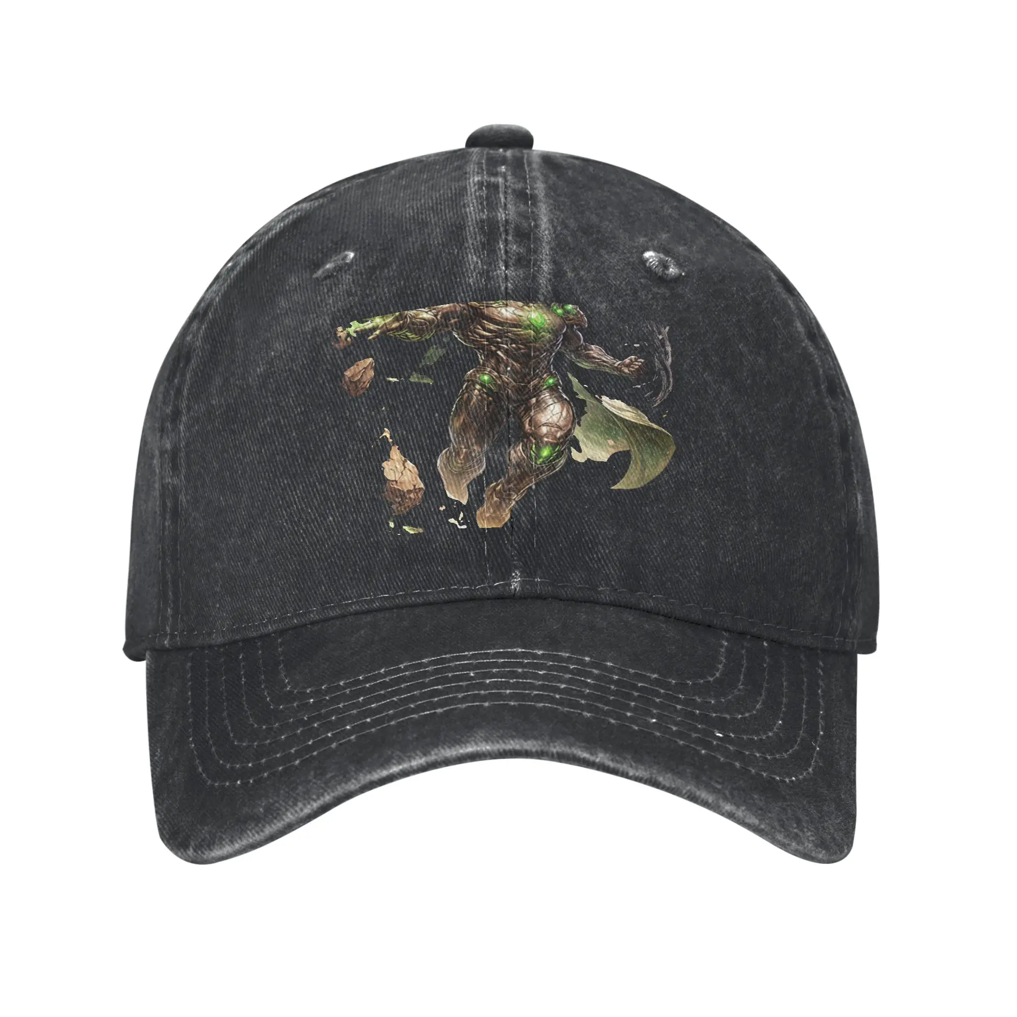 Fashion Terra Force   Elemental Earth Superhero Illustration baseball cap  People With Big Heads Women's Sun Hat