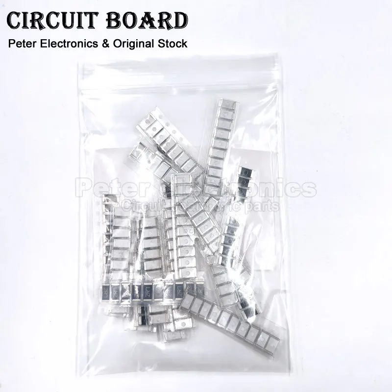 (50pcs) 2512 SMD Resistor Assorted Kit 10ValuesX5PCS 1% R010 1R00 R100 R220 R050 R470 R330 Ohm