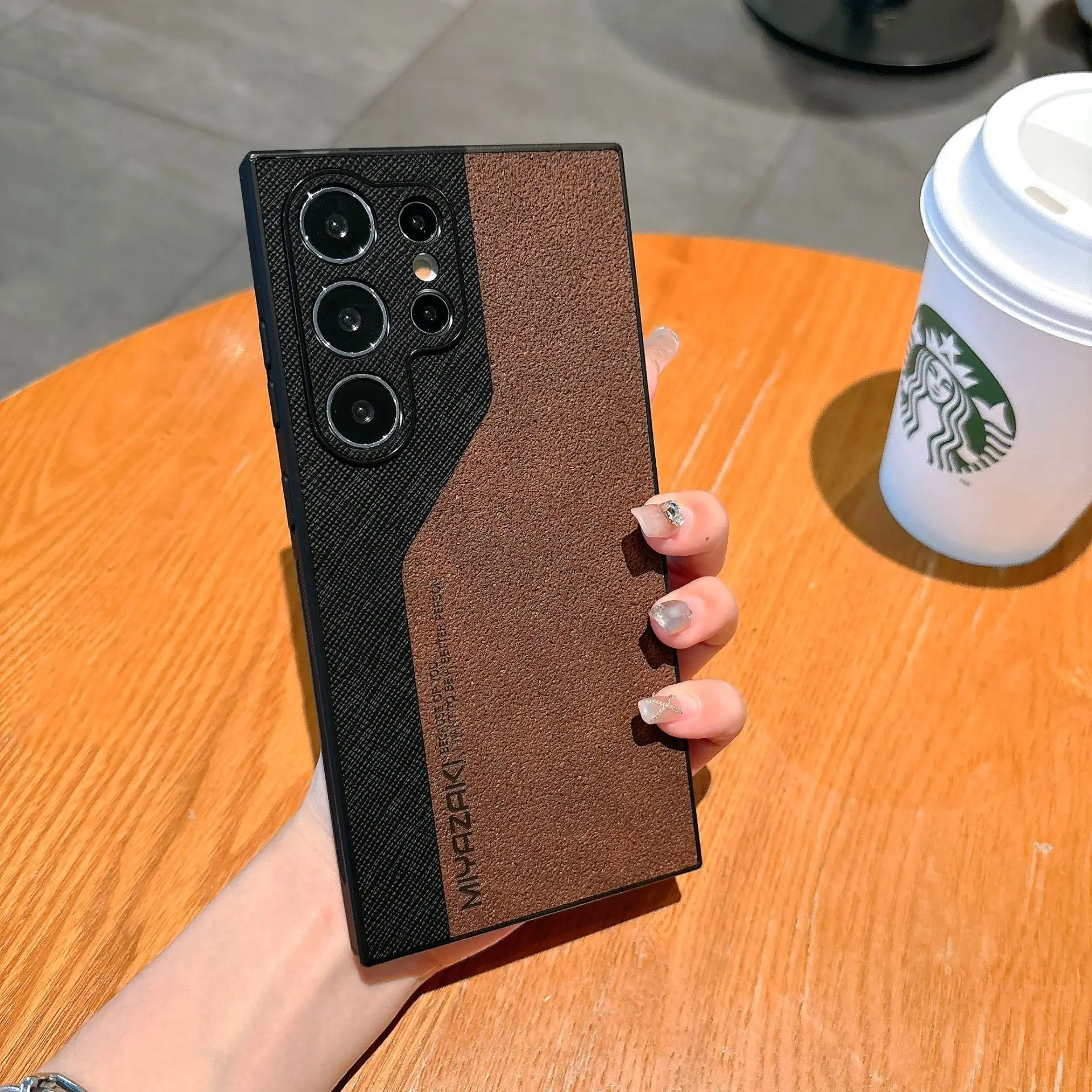 حافظة هاتف جلدية PU ممتازة 2 في 1 لهاتف سامسونج S25 S24 S23 S22 S21 Plus Ultra غطاء كمبيوتر صلب مضاد للسقوط #3