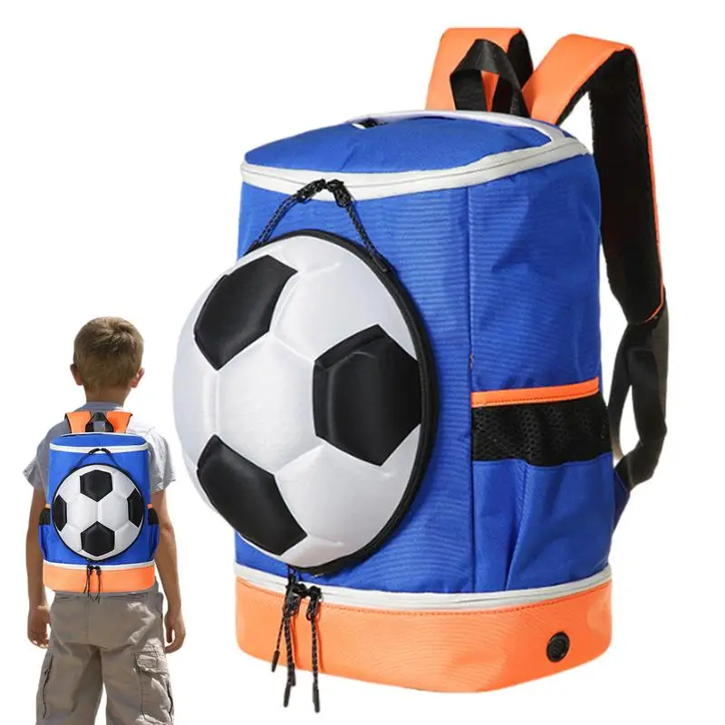 

Sports Backpack For Boys Storage Bag Basketball Backpack Sports Backpack With Ball Compartment Volleyball Backpack Football Bag