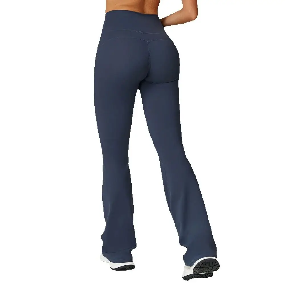 AliExpress Leggings Women Bell-bottoms Push Up Wide Leg Pants Workout Tights Yoga Pants High Waist Elastic Gym Fitness Sports Cycling Pants