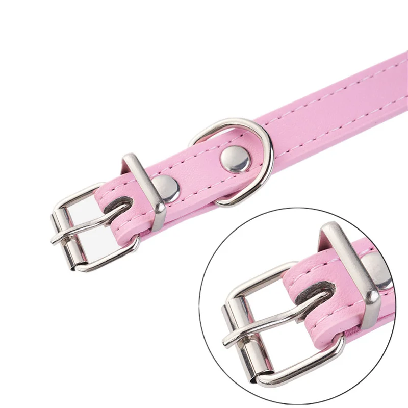 Collar de moda para perros con hebilla de aleación, cadena para perros y gatos, tamaño ajustable para perros pequeños y medianos, suministros para gatos._voghion.com