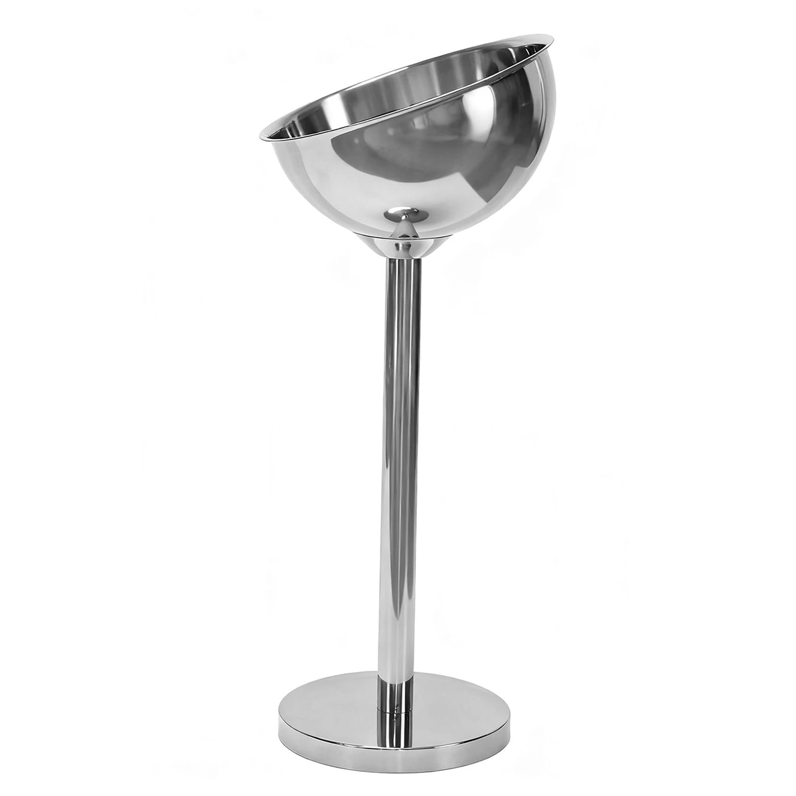 

Standing Ice Bucket Stainless Steel Champagne Wine Bucket Champagne Bucket for KTV Restaurants