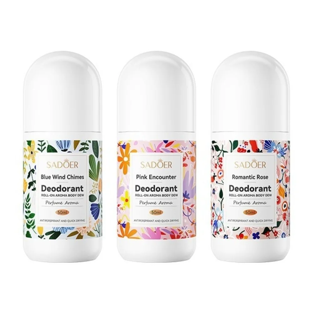 Quick Dry Ball Roller Antiperspirant Roll-on Design Easy Use Roll-on Body Dew Refreshing Fragrance Aroma Deodorants Body Care