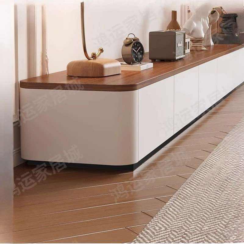 تمديد حامل تلفزيون فاخر عمودي ثقيل مصمم تلفزيون حامل تلفاز زجاجي الحد الأدنى Meuble تلفزيون صالون الأثاث المنزل #6