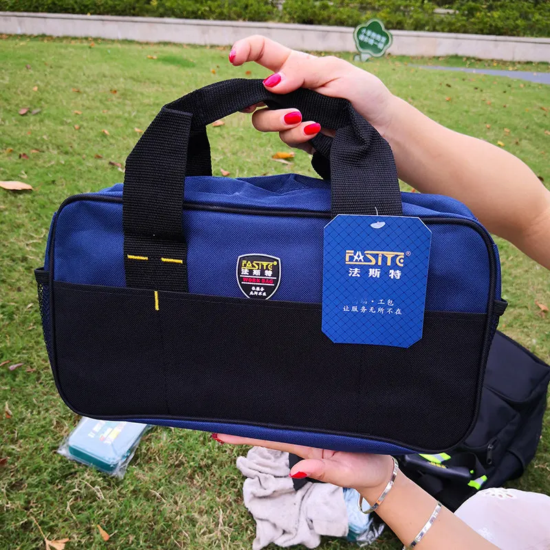 

Large Tool Bag Tools Working Tool Box Suitcase of Tools Organizer Nail Bag Carpenter Workshop Toolbox Tougthbuilt Tools Bag