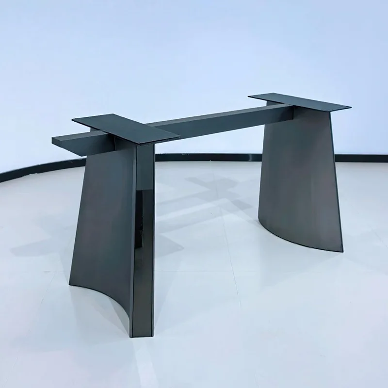 Manufacturer stainless steel table foot base rock slab table legs marble dining legs support frame coffee table