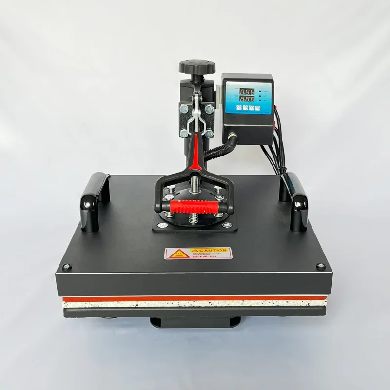 Peiqi-máquina de transferencia de calor 5 en 1, equipo de transferencia de calor con cabezal móvil, máquina de impresión de ropa y camisetas, prensa