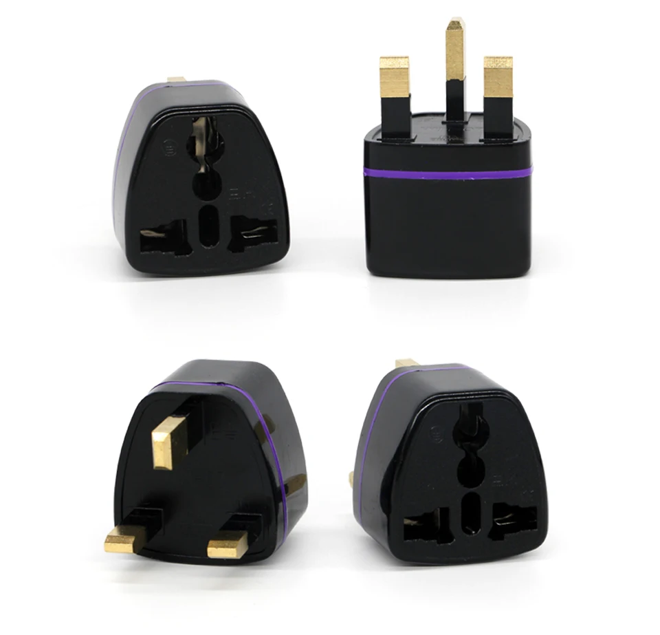 AU US EU To UK Plugs AC Power Converter Adapter Charger Adaptors power Conversion Plug Travel in Singapore Malaysia Maldives HK