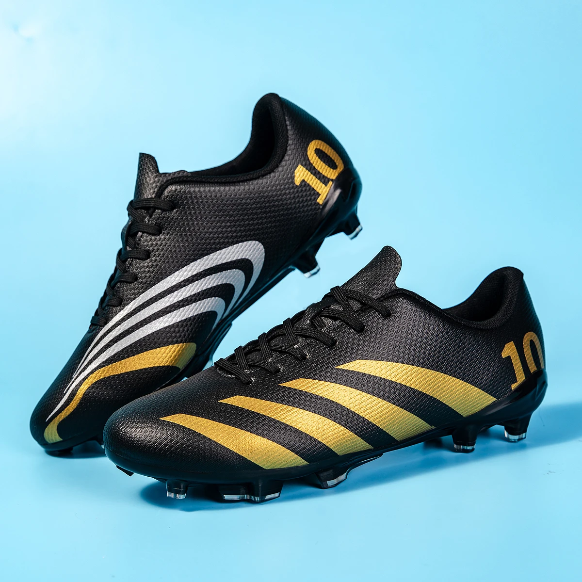 

Men Soccer Shoes Society Cleats Football Field Boots Fast Football Shoes Original Professional Grass Training Chuteira Campo