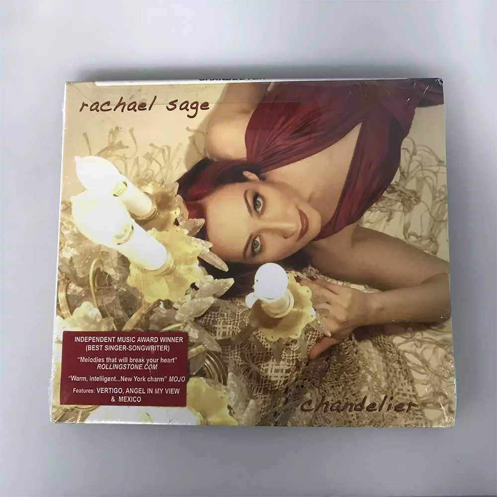 

CD This Is The 8th Studio Album 'Chandelier'by American Singer-songwriter Rachael Sage, Released on June 10, 2008.MPress Records