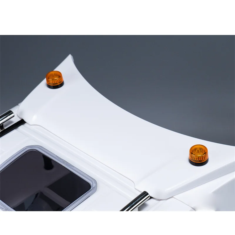 1:14 스케일 1 쌍 LED 노란색 회전 조명 스포트라이트 Tamiya RC 트럭 SCANIA 770S 6x4 56368 56371 56379 자동차