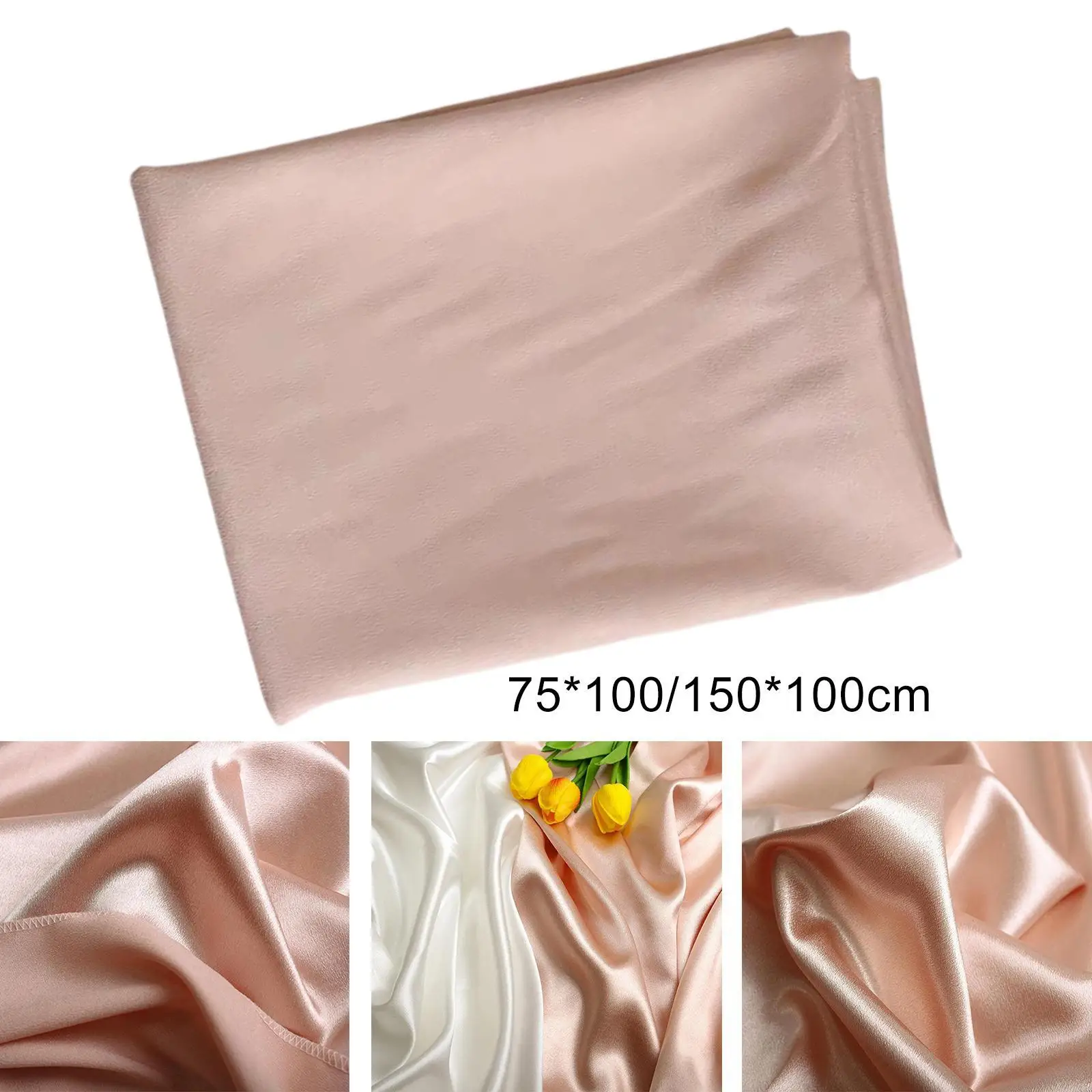 Product Photography Backdrop Silk Texture Photo Props Flat Lay Props Photoshoot Prop for Food Cosmetic Video Recording Crafts