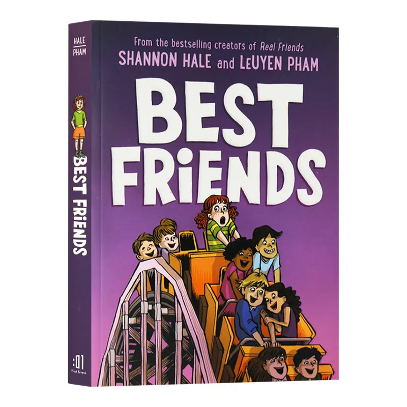 

Best Friends Real Friends 2 ShannonHale, Children's books aged 9 10 11 12 English books, Manga Cartoon comic 9781250317469