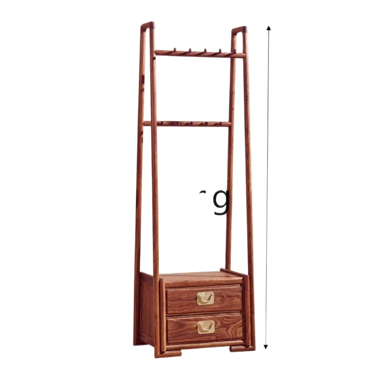 

ZYF hedgehog red sandalwood coat rack