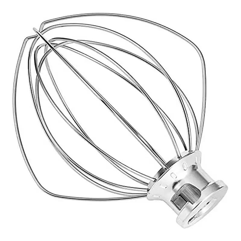 Stainless Steel Balloon Wire Whip Mixer Attachment For Kitchen Aid K45WW Flour Cake Food Balloon Whisk Egg Cream Kitchen Tool