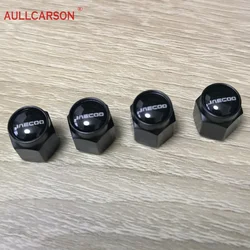 Tappi della valvola dell'aria del pneumatico della ruota dell'auto per Chery Jaecoo J7 J8 6 copertura dello stelo con accessori di marca